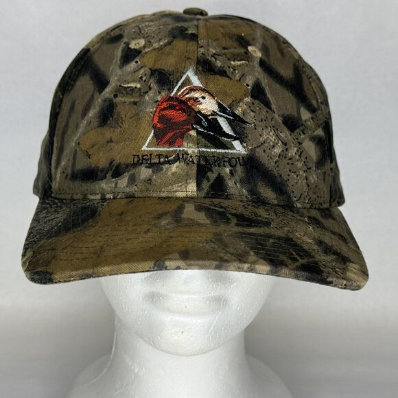 Mossy Oak Other - Vintage Mossy Oak Snap Back Hat Duck Hunting Delta Waterfowl USA